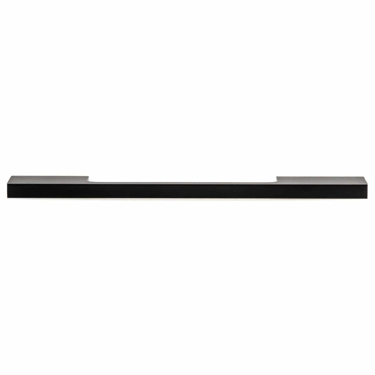 Contemporary Pull, 3-3/4" Center-to-Center, Matte Black