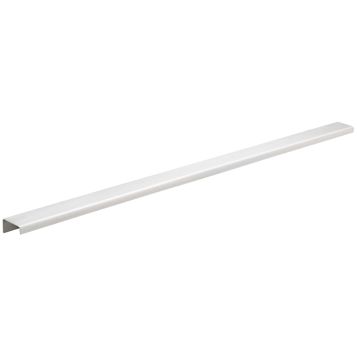 Contemporary Edge Pull, 26" Center-to-Center, Stainless Steel