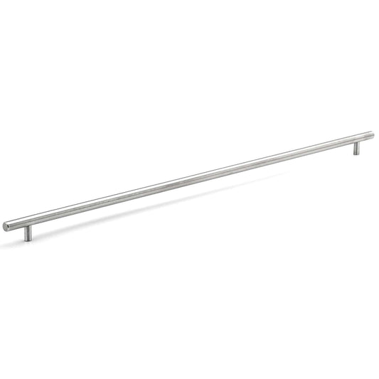 Contemporary Pull, 28-1/8" Center-to-Center, Brushed Stainless Steel