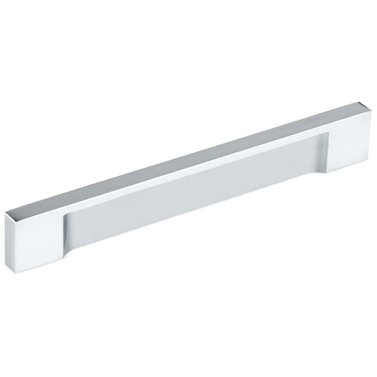 Contemporary Pull, 5-1/16" Center-to-Center, Chrome