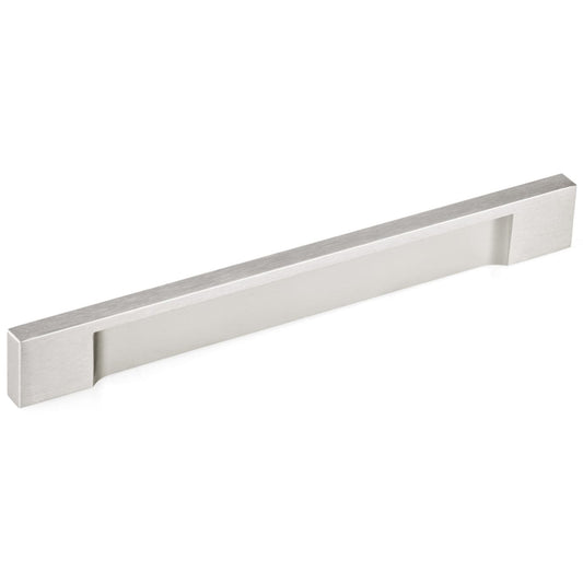 Contemporary Pull, 6-5/16" Center-to-Center, Stainless Steel