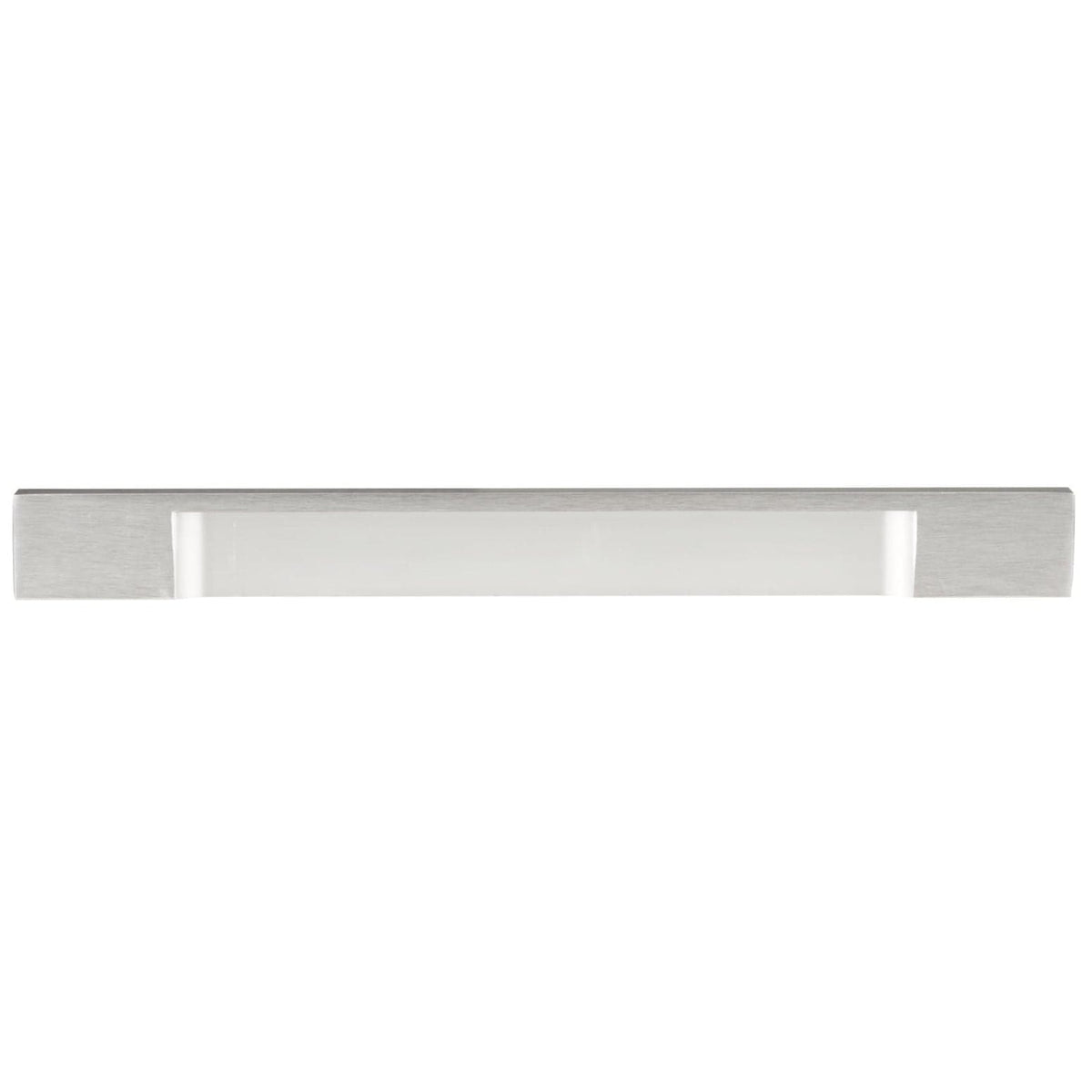 Contemporary Pull, 7-9/16" Center-to-Center, Stainless Steel