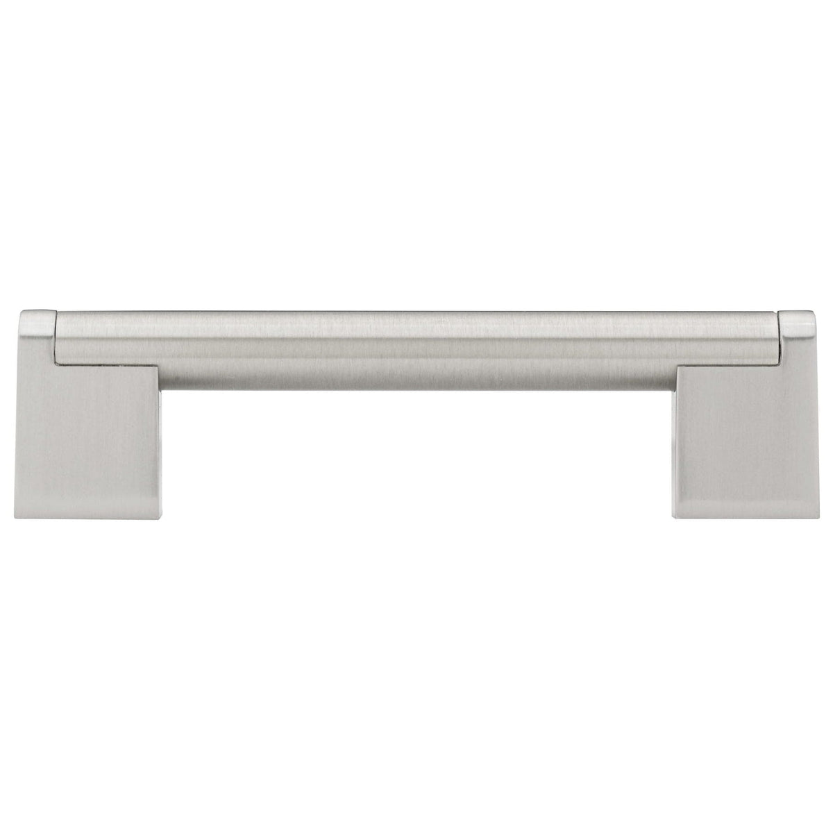 Contemporary Pull - 3-3/4" Center-to-Center - 9/16" W x 5-15/32" L - Brushed Nickel