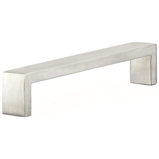 Contemporary Pull, 6-5/16" Center-to-Center, Stainless Steel