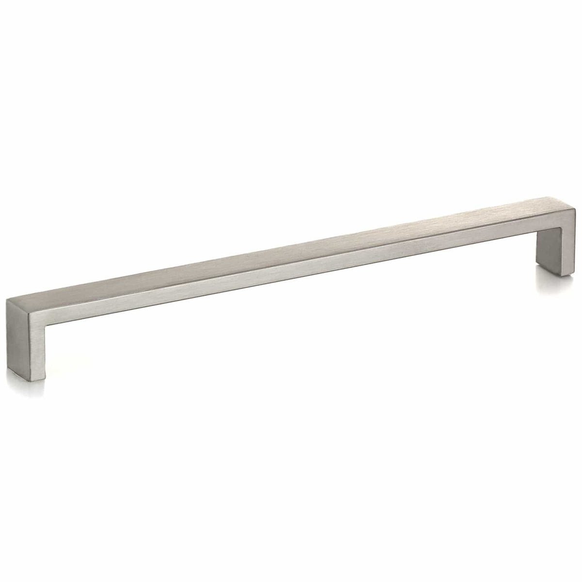Contemporary Pull, 10-1/8" Center-to-Center, Stainless Steel