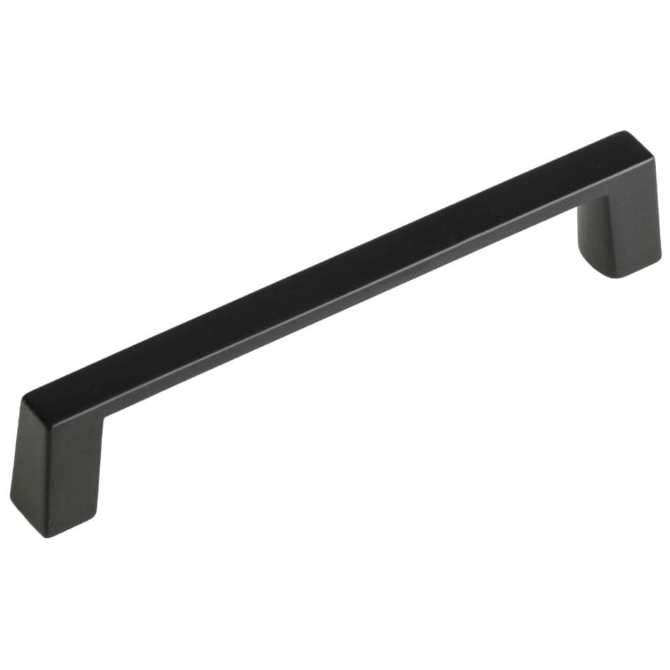 Contemporary Pull, 4" Center-to-Center, Matte Black