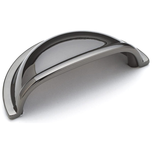 Traditional Cup Pull, 3" Center-to-Center, Black Nickel