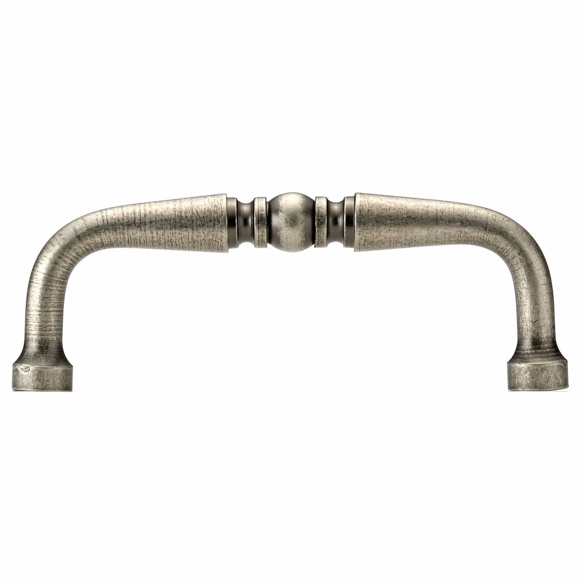Traditional Pull, 3" Center-to-Center, Pewter