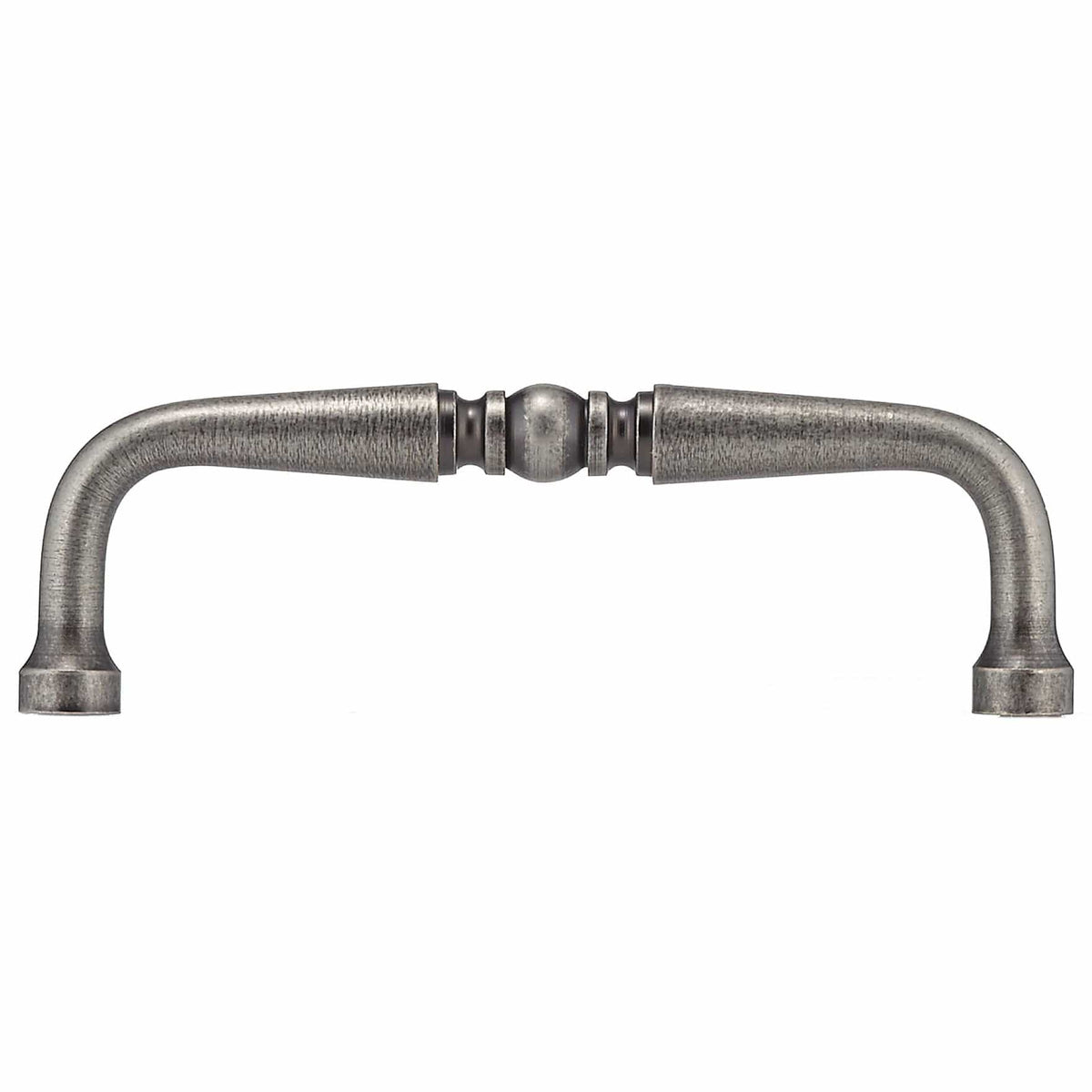 Traditional Pull, 3-1/2" Center-to-Center, Pewter