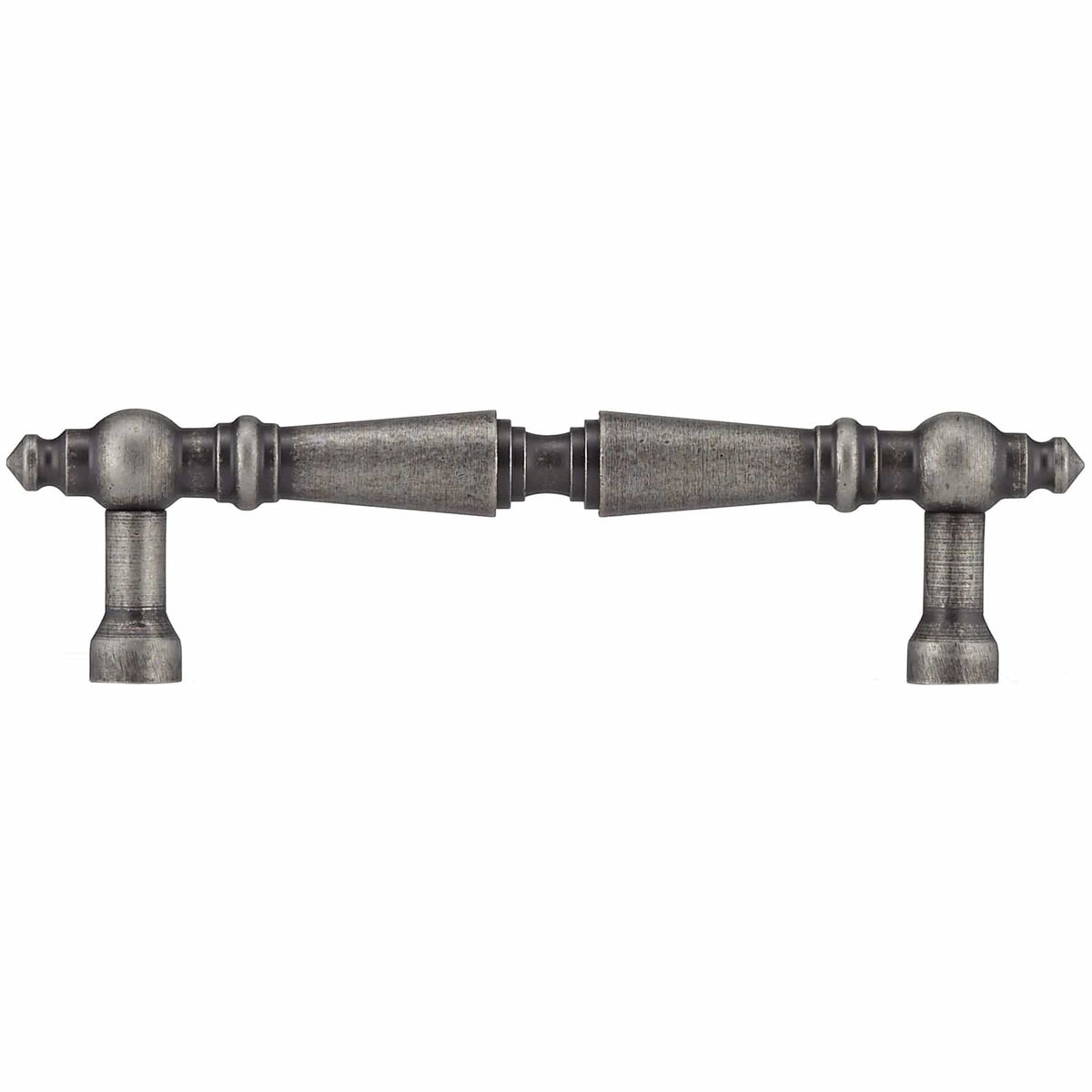 Traditional Pull, 3-1/2" Center-to-Center, Pewter