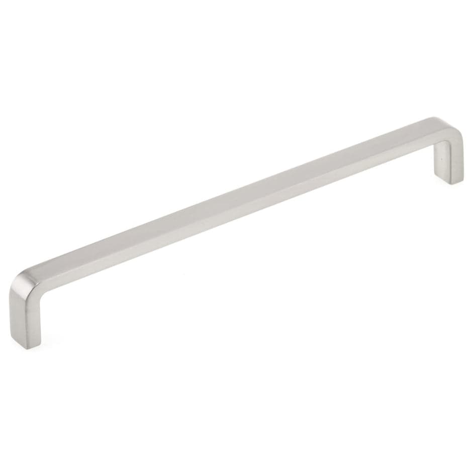 Contemporary Pull, 8" Center-to-Center, Brushed Nickel