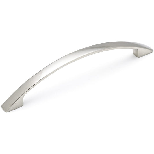 Contemporary Pull, 5-1/16" Center-to-Center, Brushed Nickel