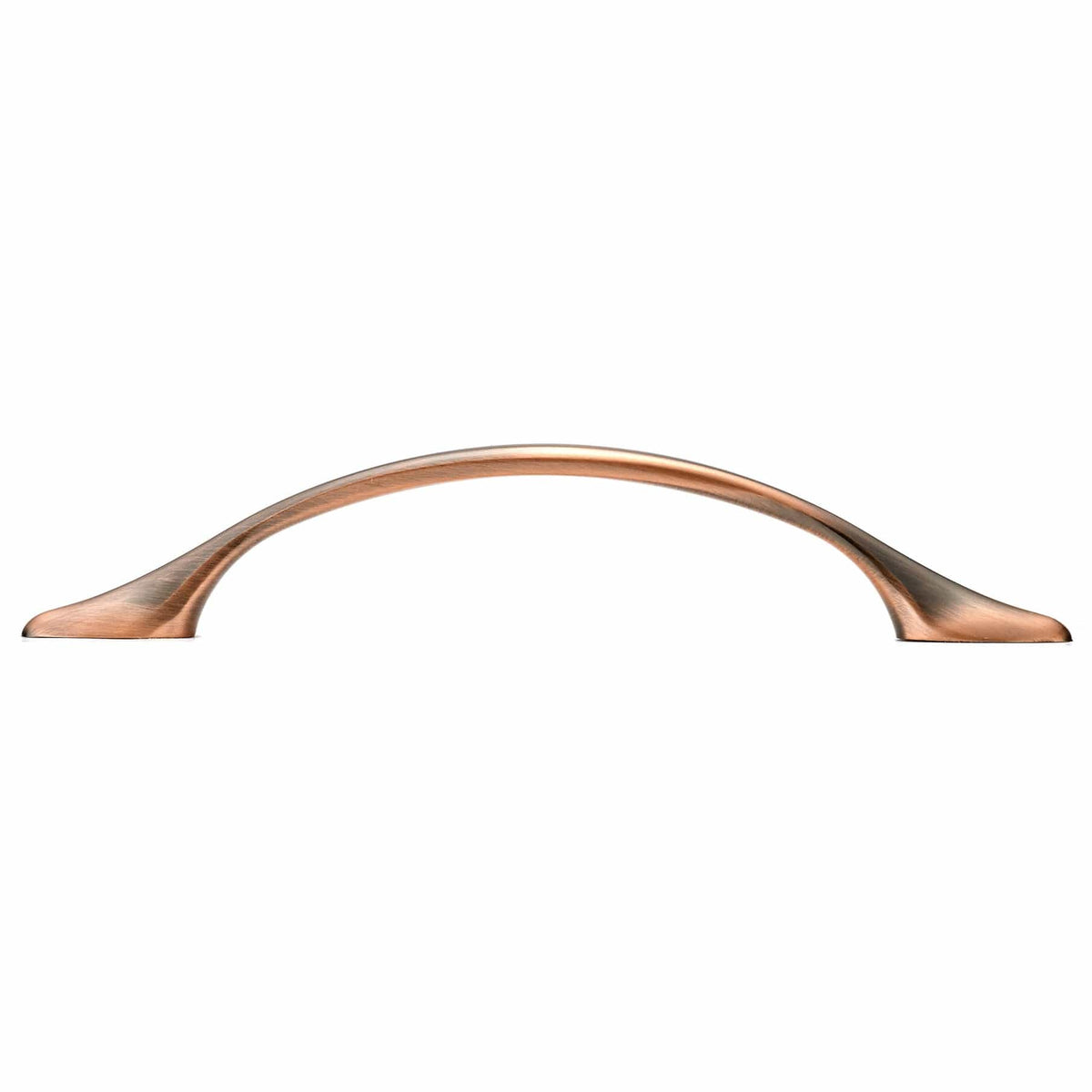 Traditional Pull, 3-3/4" Center-to-Center, Antique Copper