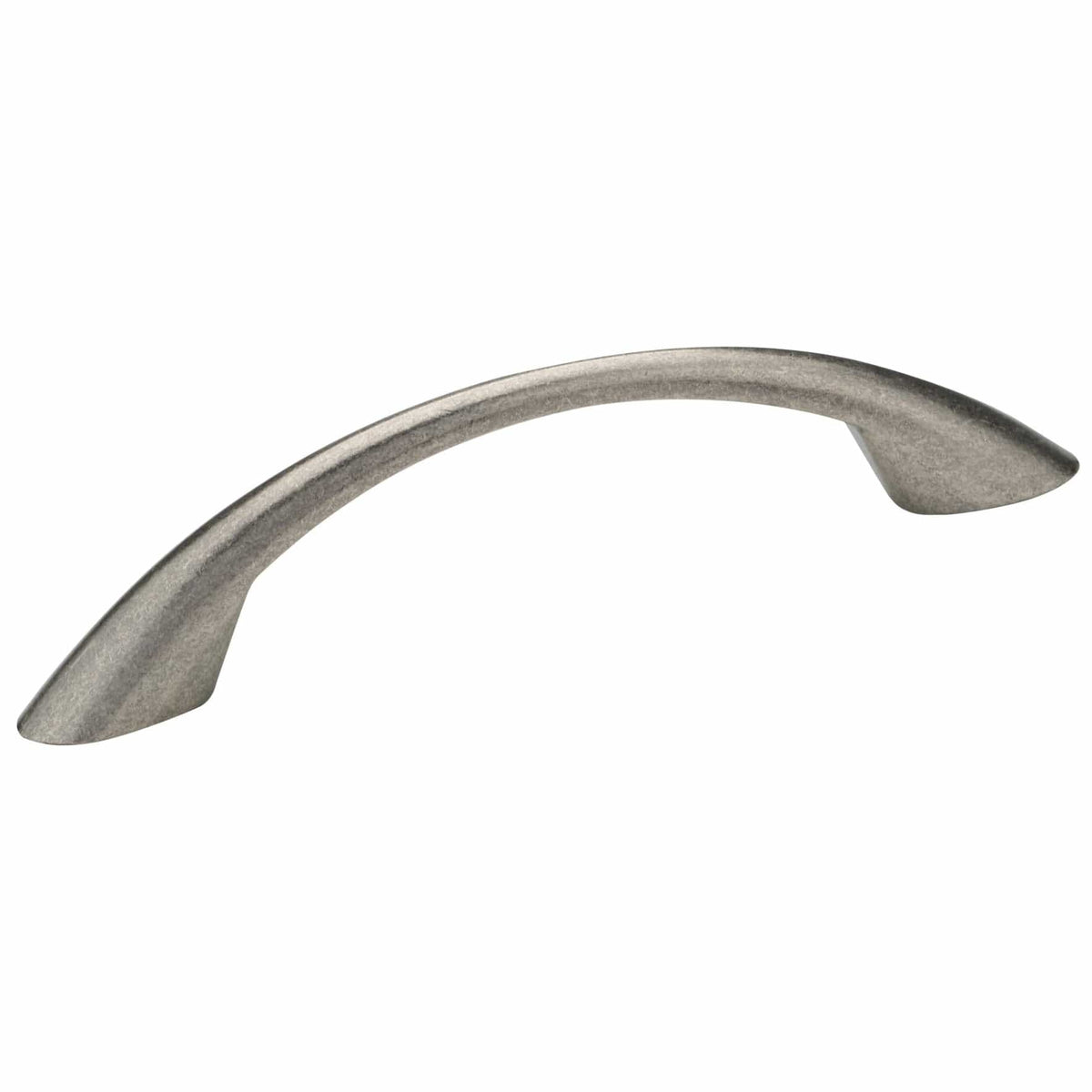 Contemporary Pull, 3-3/4" Center-to-Center, Pewter