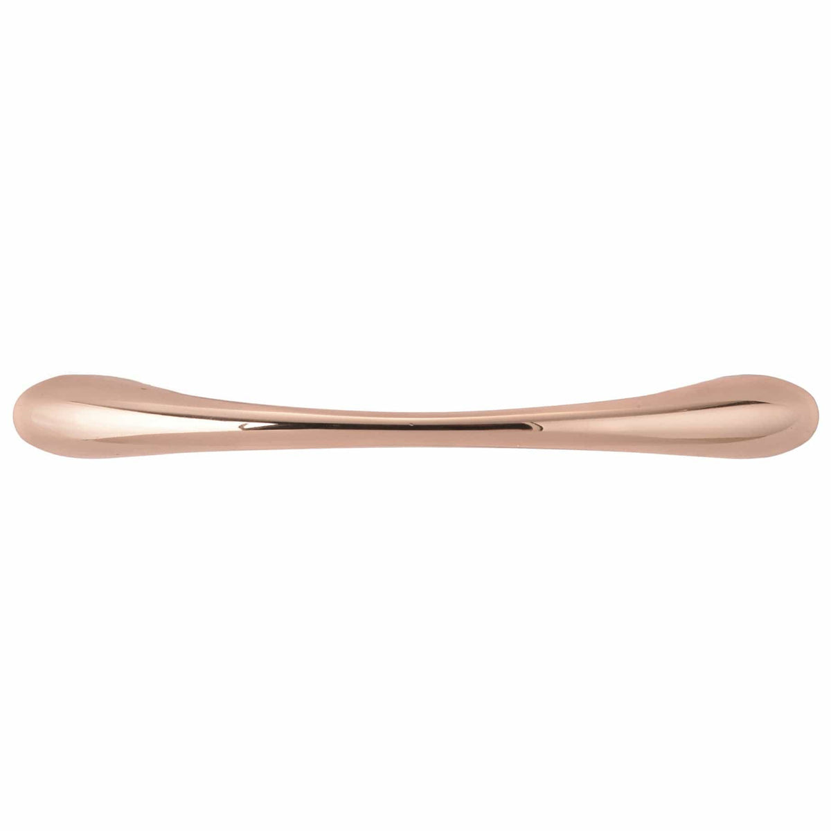 Contemporary Pull - 3-3/4" Center-to-Center - 9/16" W x 5-3/16" L - Polished Copper