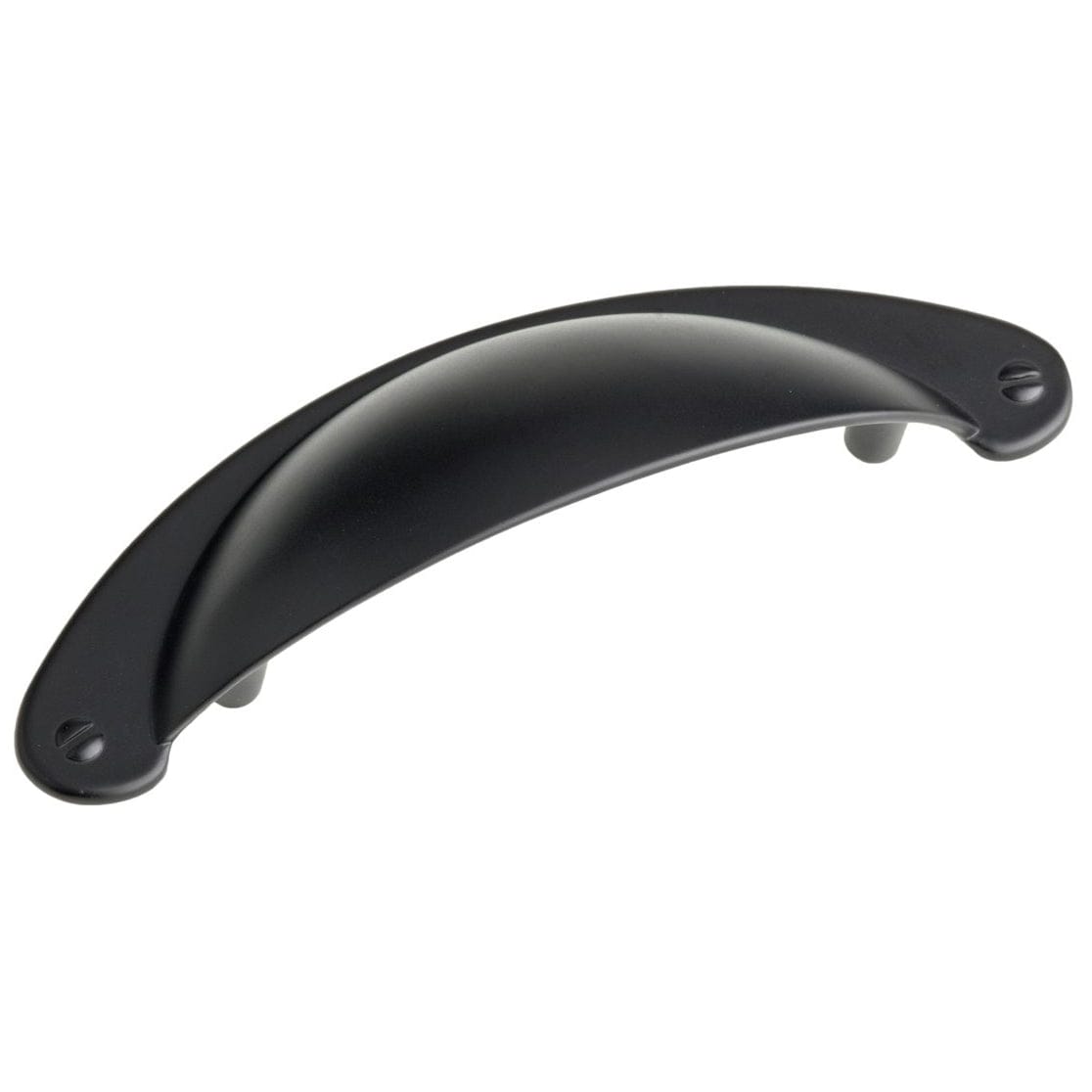 Traditional Pull, 3" Center-to-Center, Matte Black