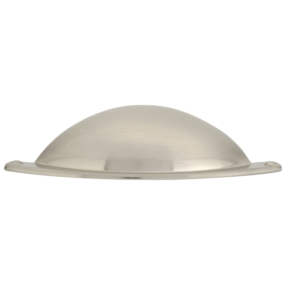 Traditional Cup Pull, 2-1/2" Center-to-Center, Brushed Nickel