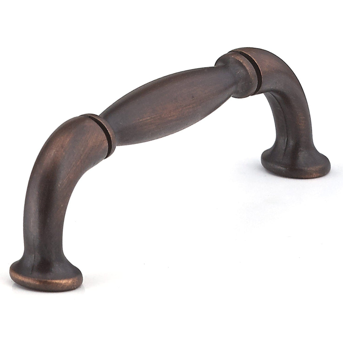 Traditional Pull, 3-3/4" Center-to-Center, Brushed Oil-Rubbed Bronze