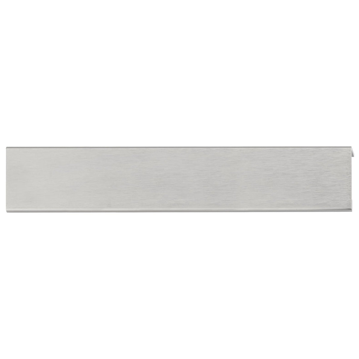 Contemporary Edge Pull, 7-9/16" Center-to-Center, Stainless Steel