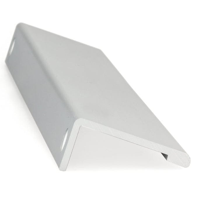 Contemporary Edge Pull, 16-3/8" Center-to-Center, Aluminum