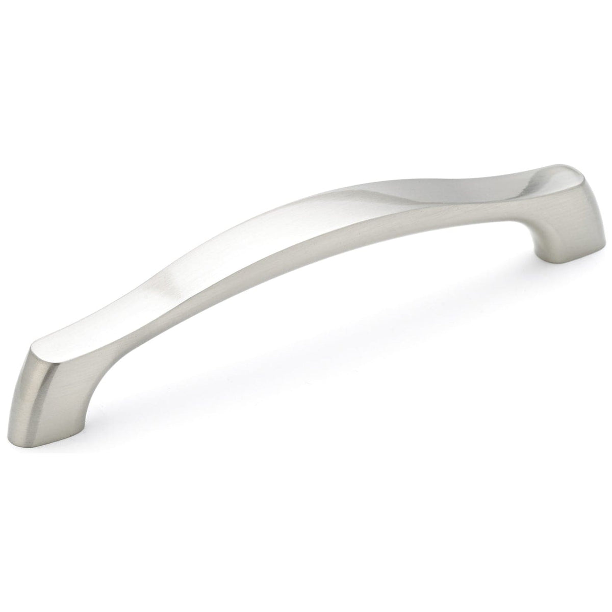 Contemporary Pull, 5-1/16" Center-to-Center, Brushed Nickel