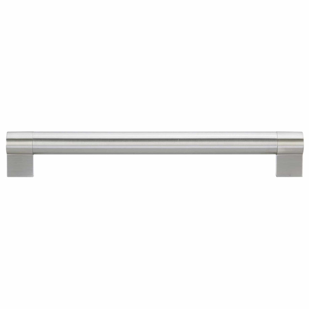 Contemporary Pull, 10-1/8" Center-to-Center, Brushed Nickel