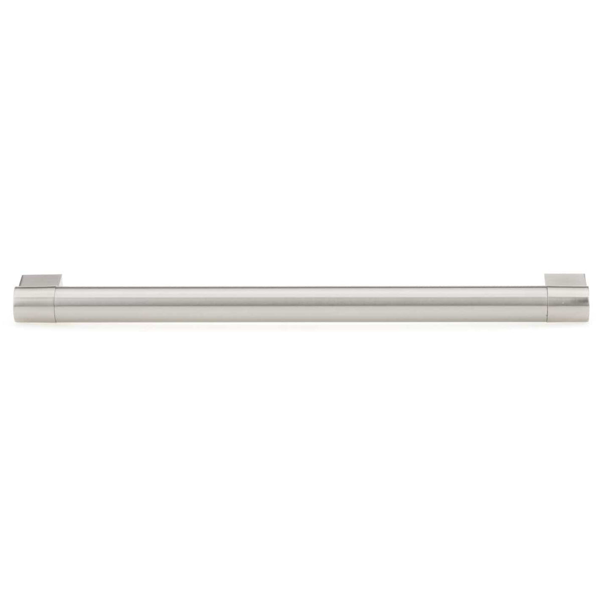 Contemporary Pull, 12-5/8" Center-to-Center, Brushed Nickel