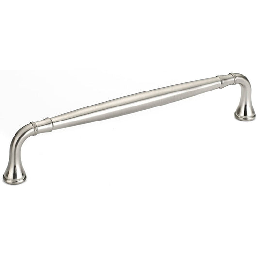 Traditional Pull, 7-9/16" Center-to-Center, Brushed Nickel