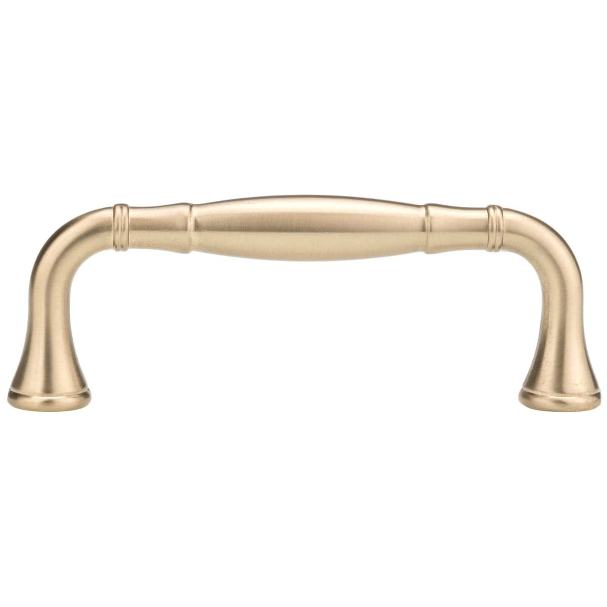 Traditional Pull, 3-3/4" Center-to-Center, Champagne Bronze