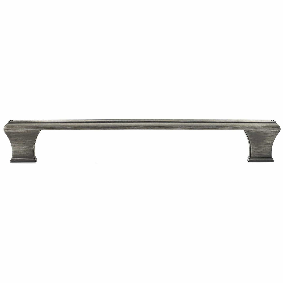 Traditional Pull, 7-9/16" Center-to-Center, Antique Nickel