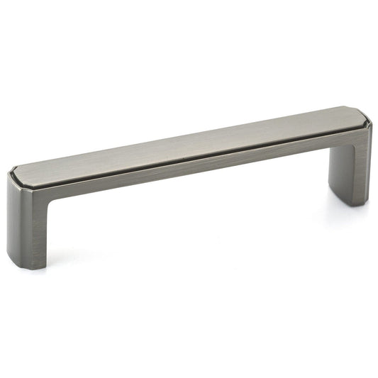 Transitional Pull, 5-1/16" Center-to-Center, Antique Nickel