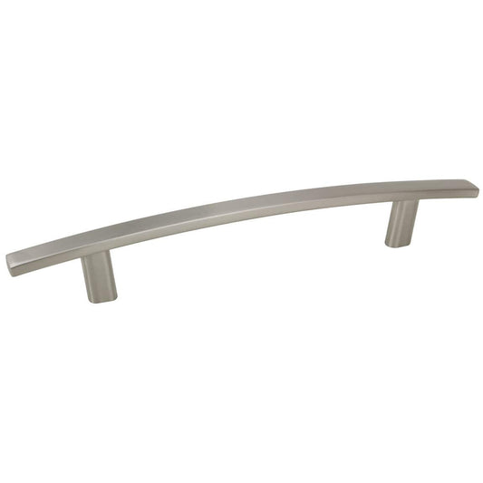 Transitional Pull, 5-1/16" Center-to-Center, Brushed Nickel