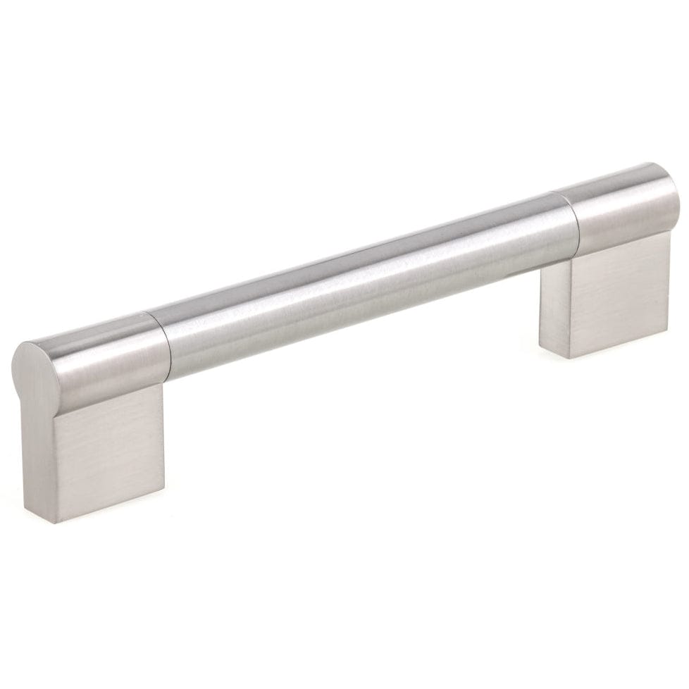 Contemporary Pull, 5-1/16" Center-to-Center, Brushed Nickel