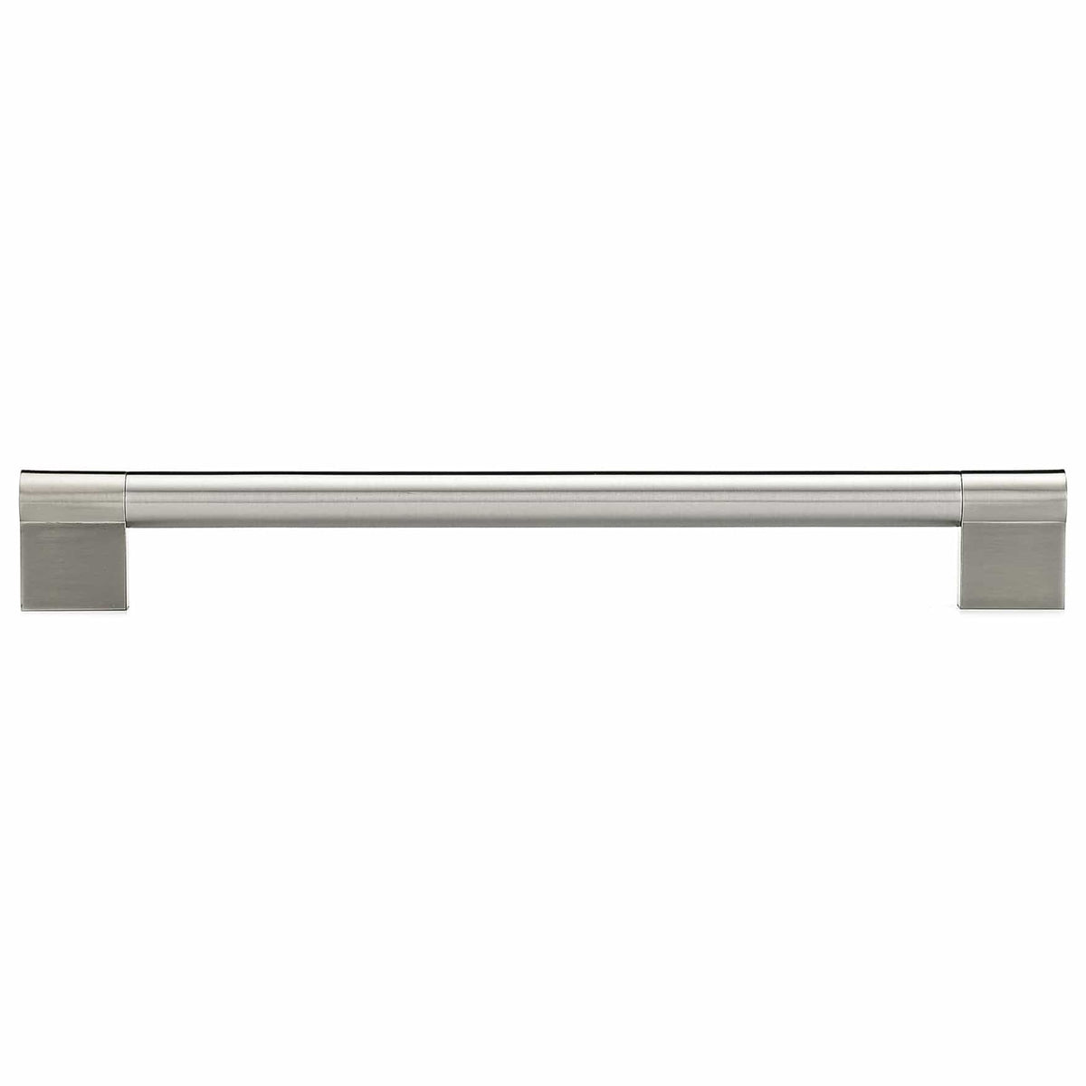 Contemporary Pull, 8-13/16" Center-to-Center, Brushed Nickel