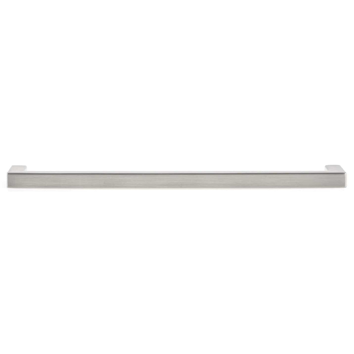Contemporary Right-Angled Pull - 7-9/16" Center-to-Center - 7-15/16" OL - Brushed Nickel