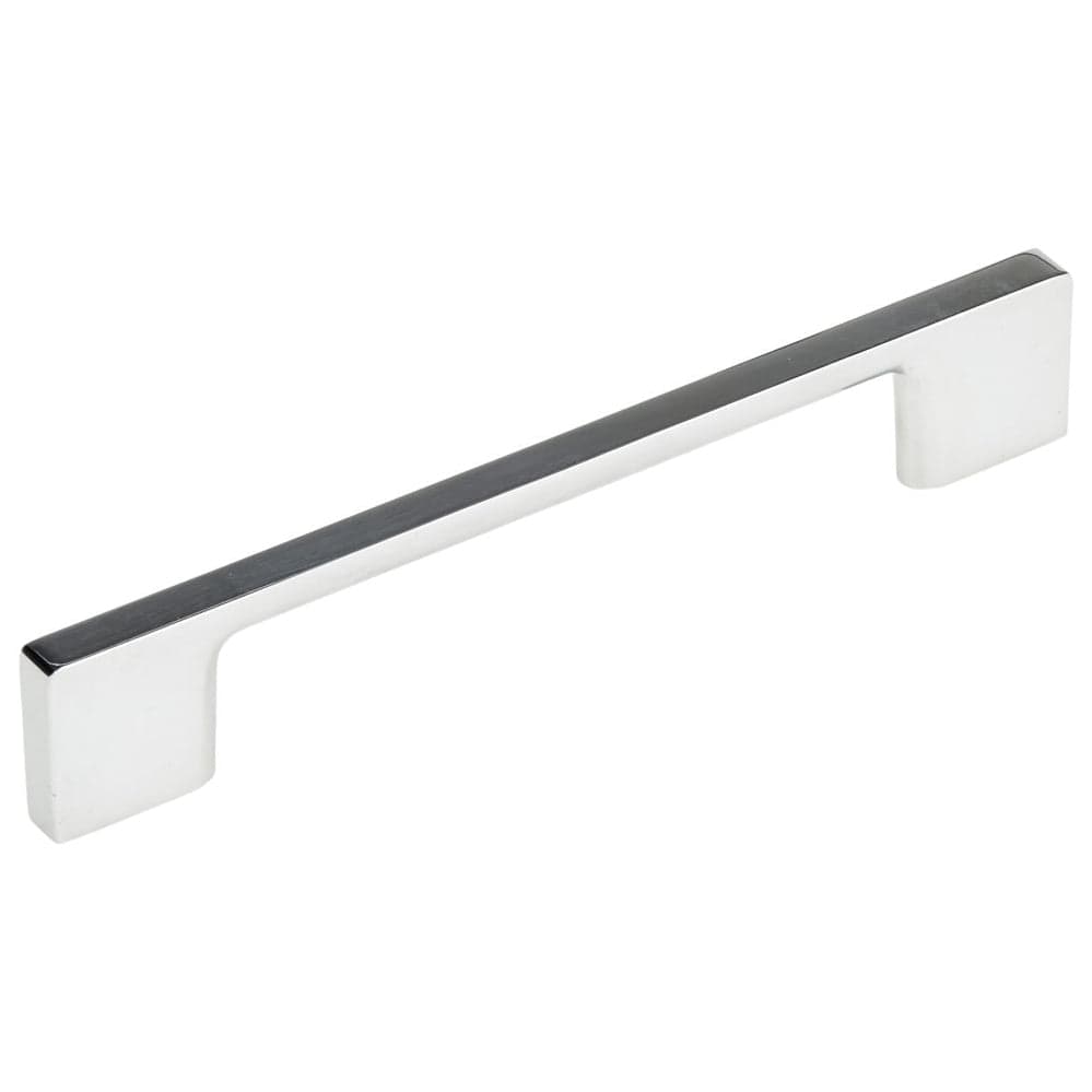 Contemporary Pull, 5-1/16" Center-to-Center, Chrome