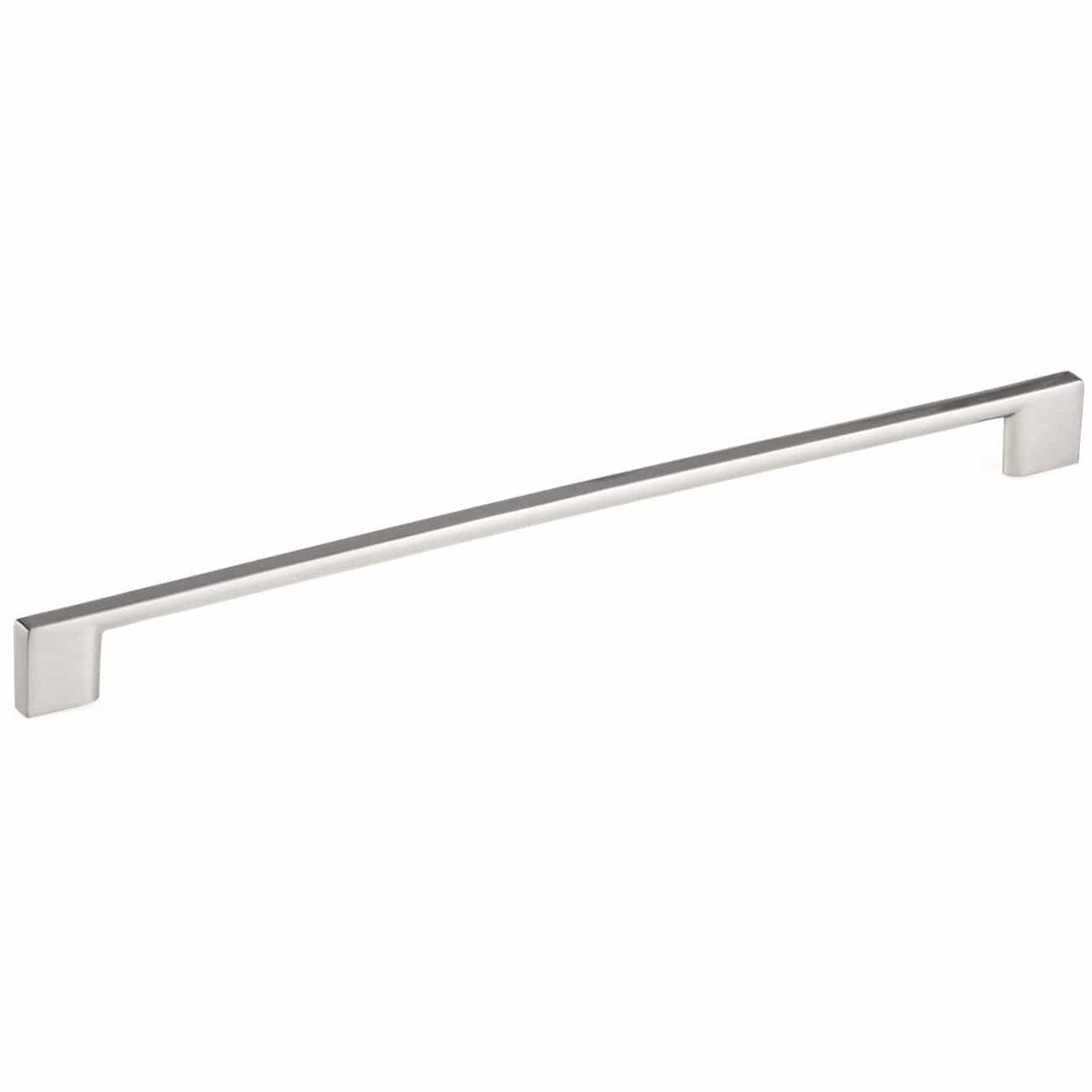 Contemporary Pull, 12-5/8" Center-to-Center, Brushed Nickel