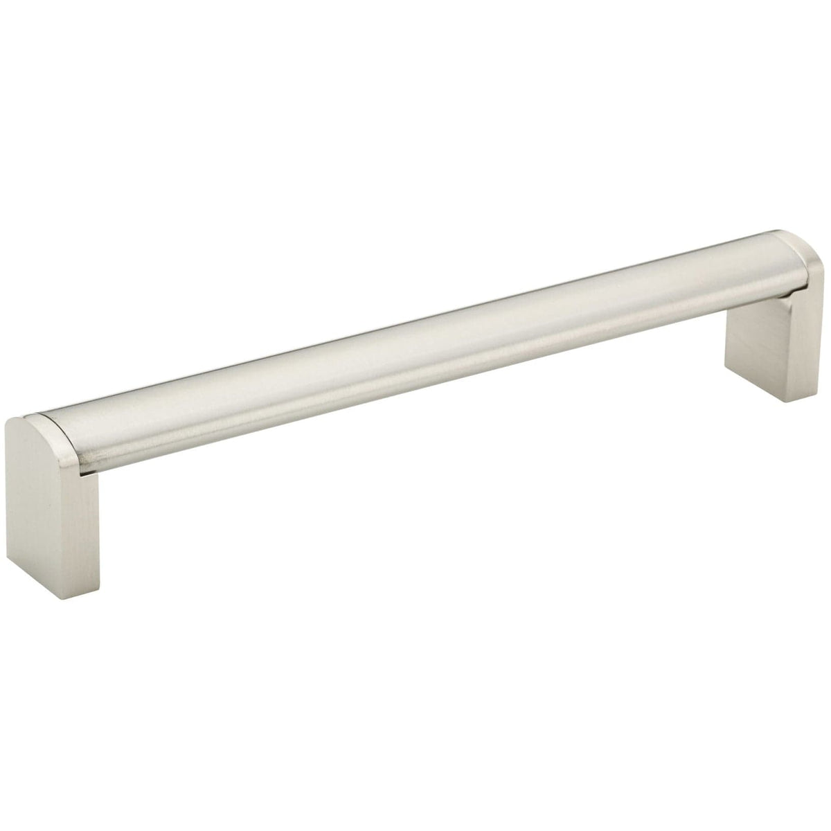 Contemporary Pull, 6-5/16" Center-to-Center, Brushed Nickel