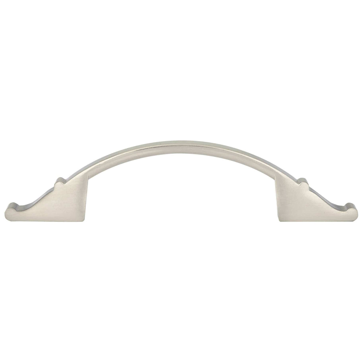 Traditional Pull, 3" or 3-3/4" Center-to-Center, Brushed Nickel
