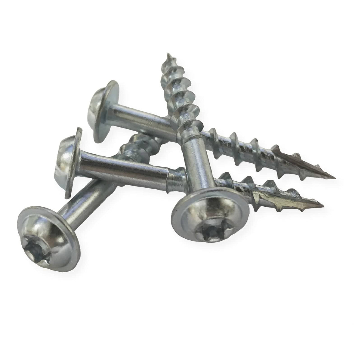PocketScrews - Washer Head - T20 Star Drive - Zinc