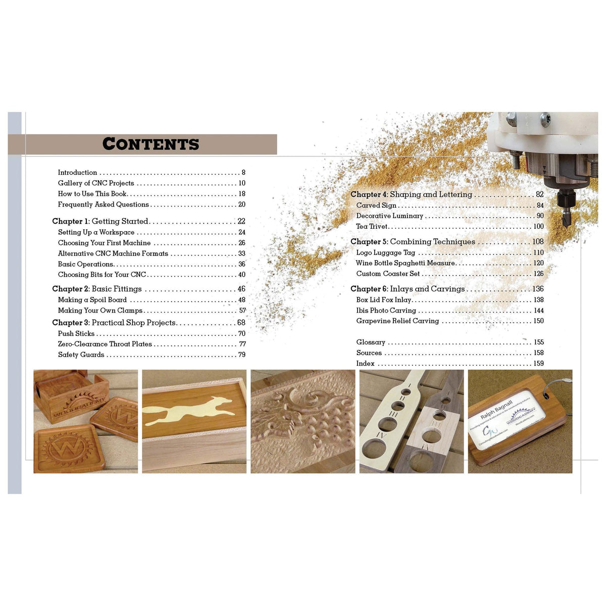 Beginner's Guide to CNC Machining in Wood: Understanding the Machines, Tools, and Software, Plus Projects to Make