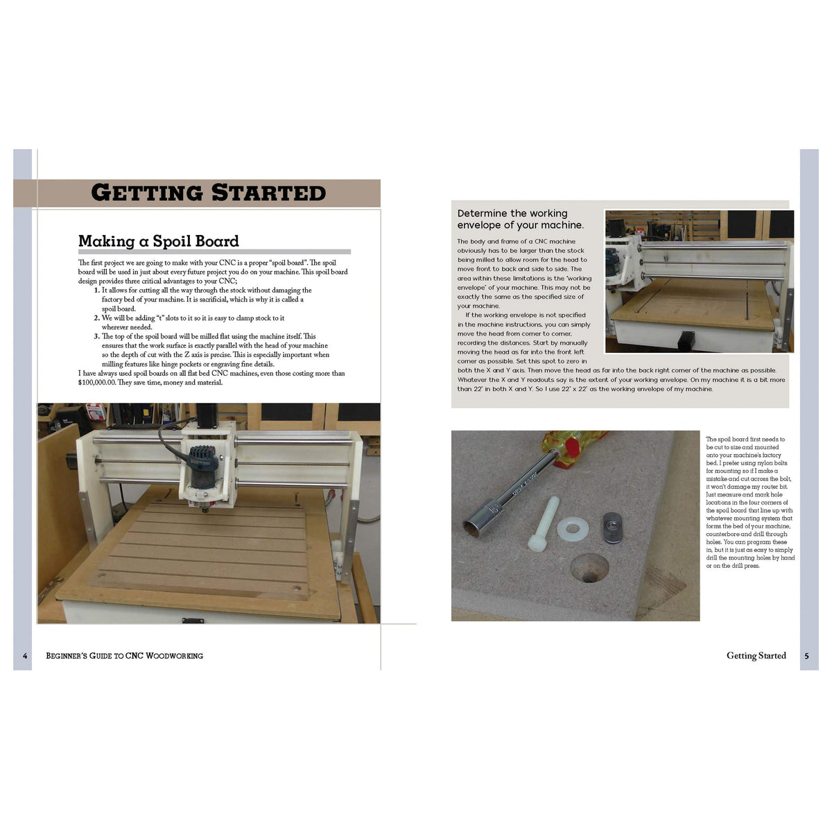 Beginner's Guide to CNC Machining in Wood: Understanding the Machines, Tools, and Software, Plus Projects to Make