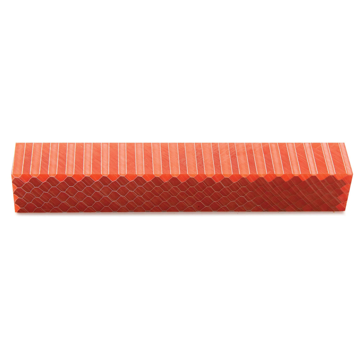 Honeycomb Acrylic Pen Blank - 3/4" x 3/4" x 5"