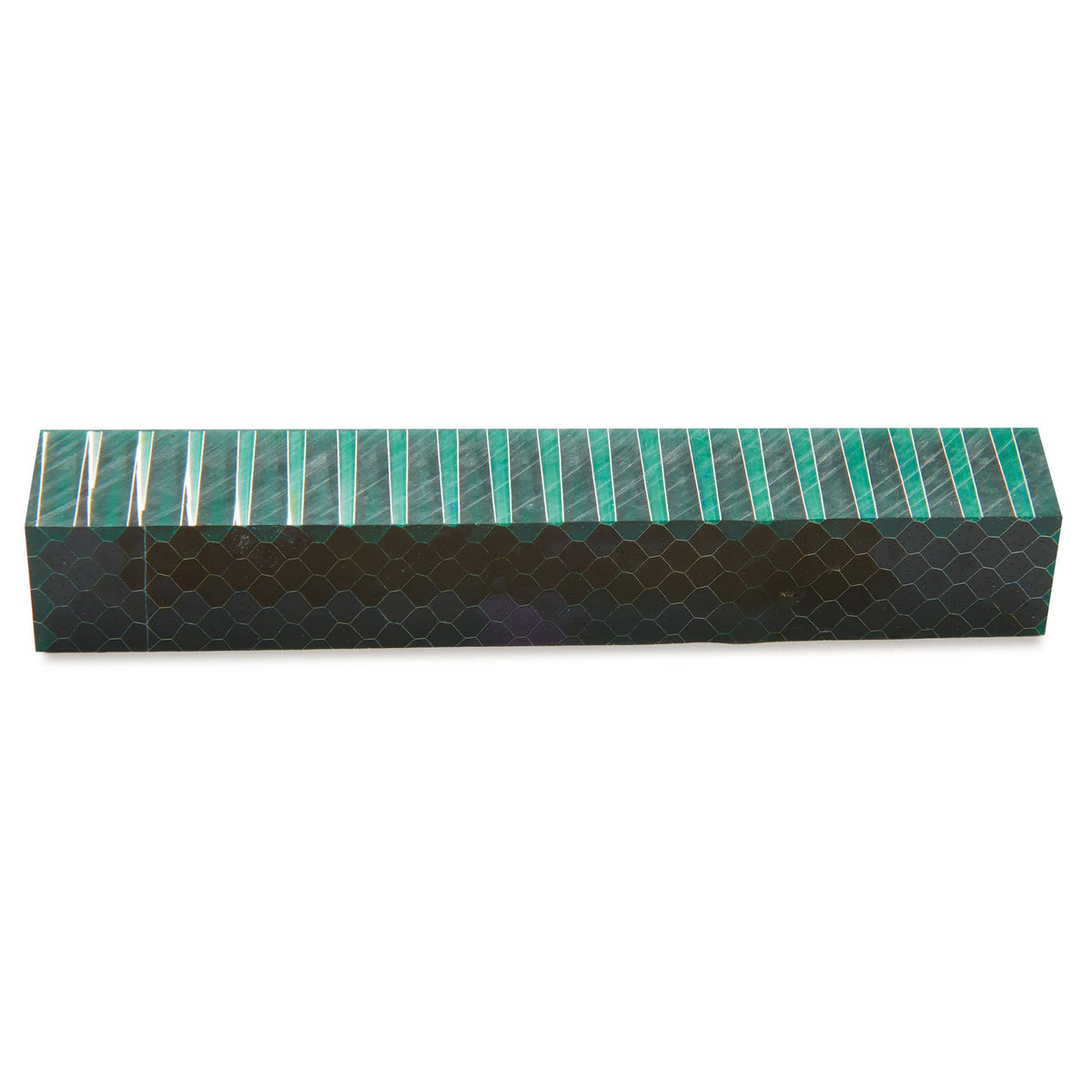 Honeycomb Acrylic Pen Blank - 3/4" x 3/4" x 5"