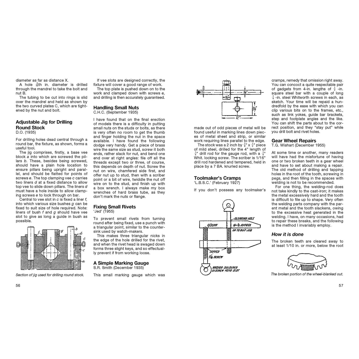 Metalworker's Hints and Tips for Home Machinists