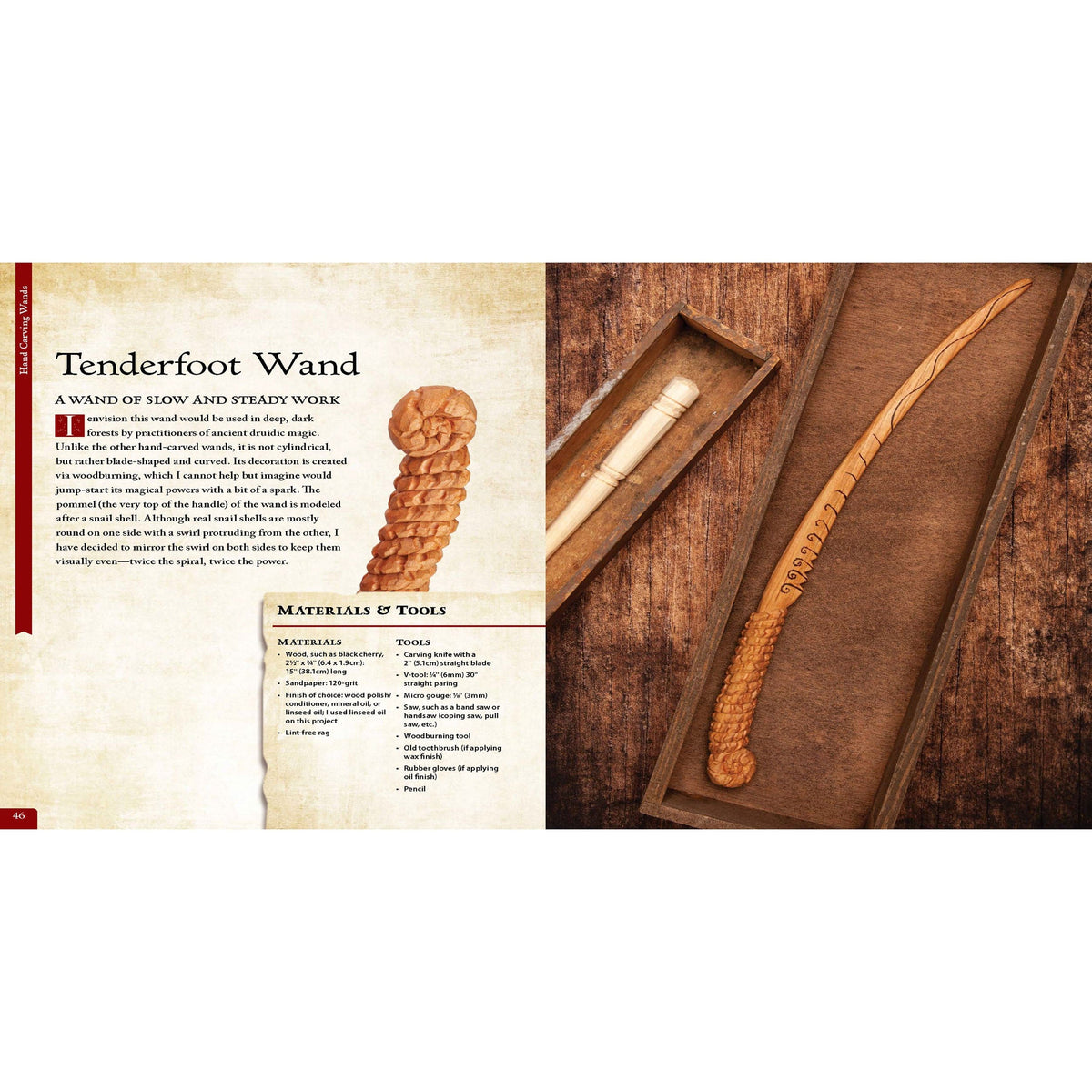 Compendium of Wooden Wand Making Techniques