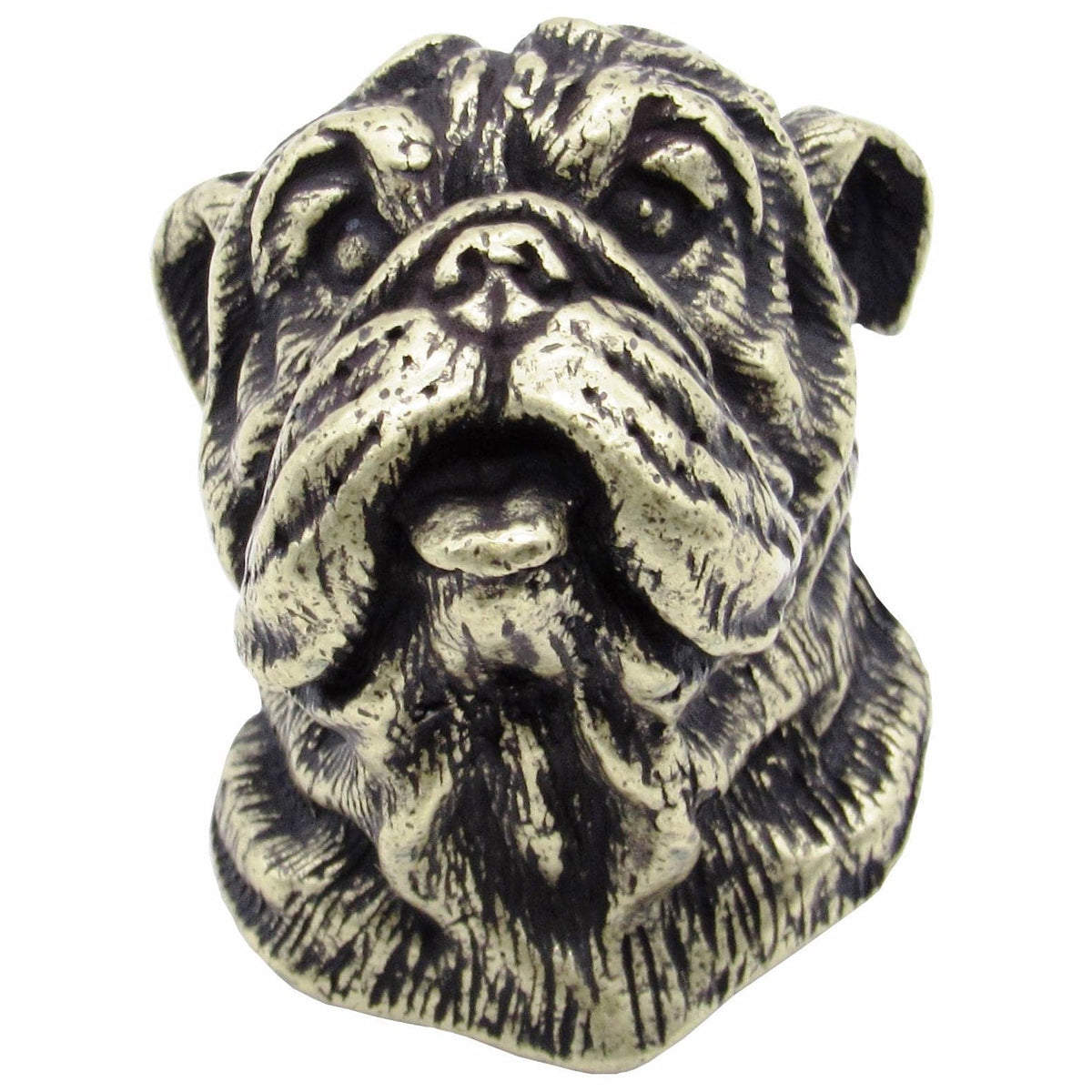 Bulldog Knob Brass Oxide