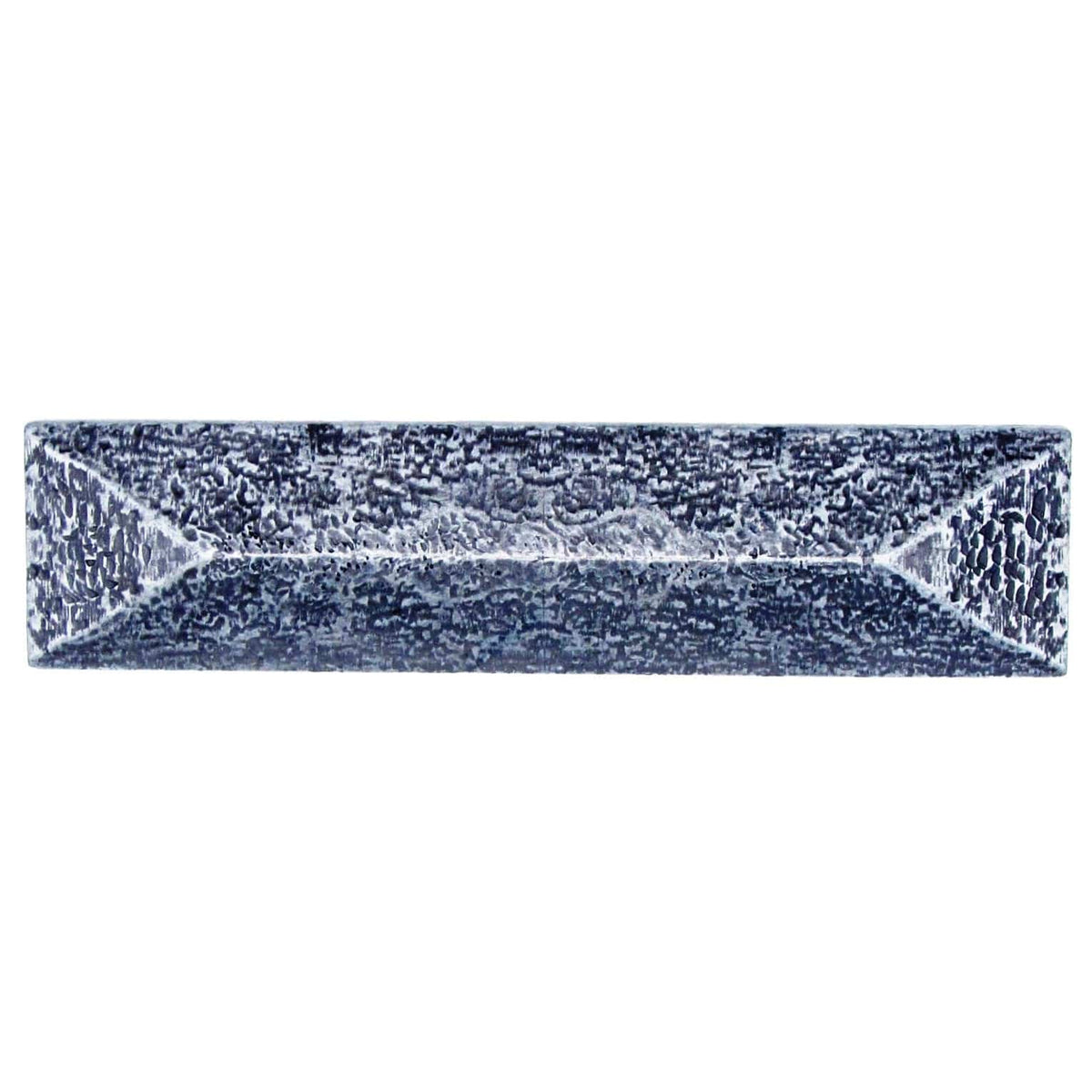 Rustic Pyramid Pull 3" Center Pewter Oxide