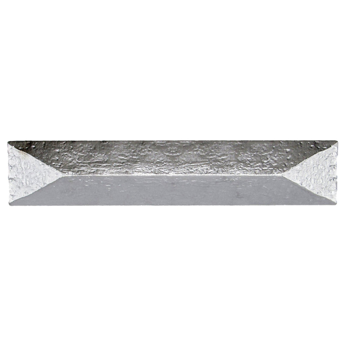 Rustic Pyramid Pull 3-3/4" Center Nickel