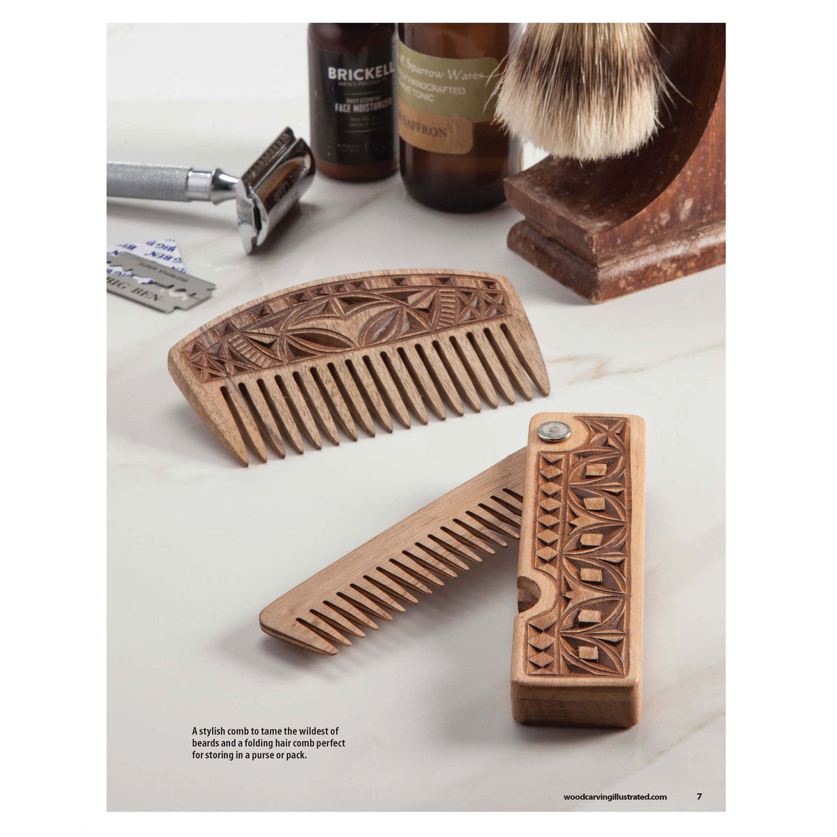 Functional Chip Carving Designs for the Home